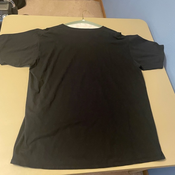 Black Fantatics with hardwood LA Lakers hardwood logo graphic design T-shirt - Picture 2 of 4